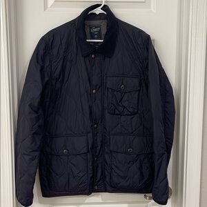 Grayers Navy Nylon Outerwear Jacket